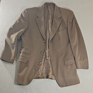 Gucci Men's Classic Tan Blazer Vintage